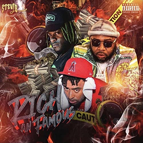 Rich and Famous (feat. Trapn Pee & Kizzle) de Fly Rapper feat. Trapn ...