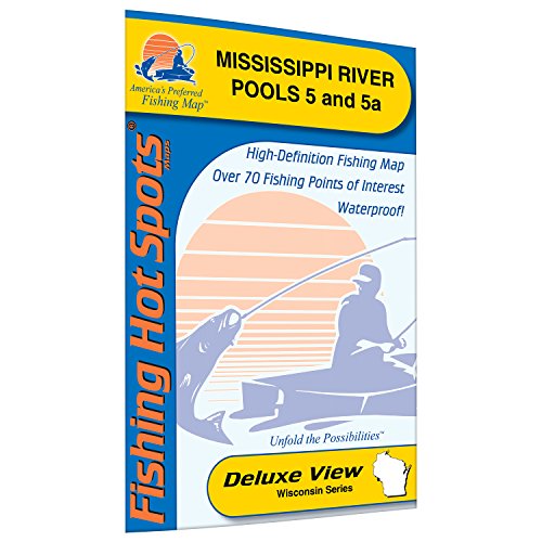 Mississippi River-Pool 5 5a Fishing Map