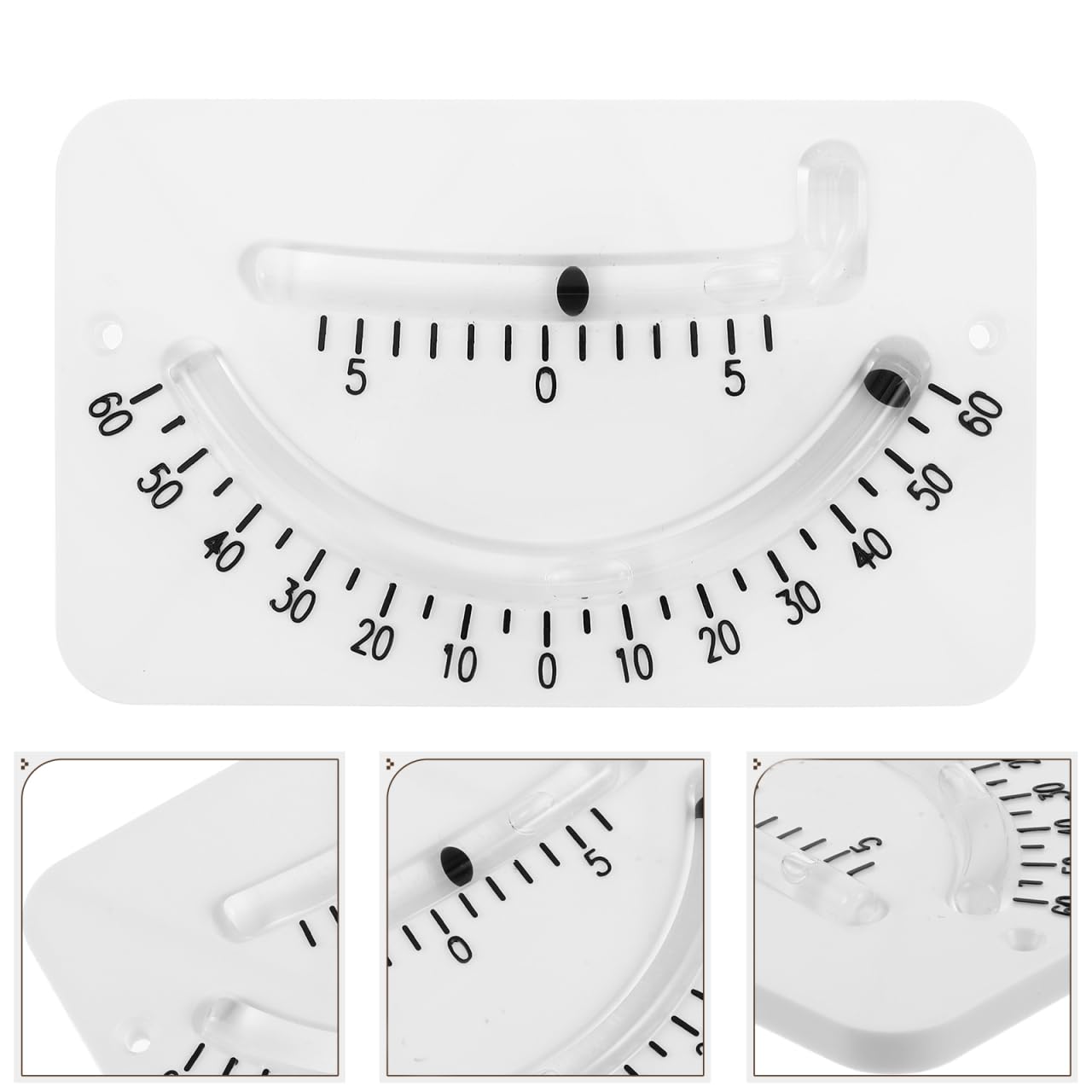 KOMBIUDA Marine Clinometer Level Inclinometer Angle Finder for Boats Accurate Measurement and Leveling Tool with Installation Screws for Yacht and Vessel Use