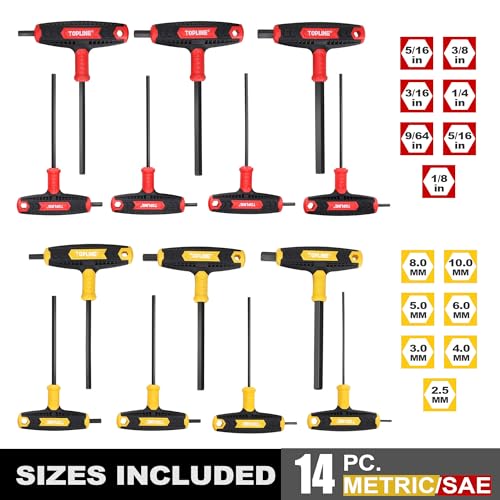 Topline 14-Piece T-Handle Set
