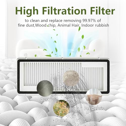 Image of Accessories for Narwal Freo Z10 / Freo Z10 Ultra Robot Vacuum Cleaner | 1 Main Brush, 4 Filters, 4 Mop Pads, 6 Side Brushes, 6 Dust Bag, Freo Z10 Replacement 22 Pcs
