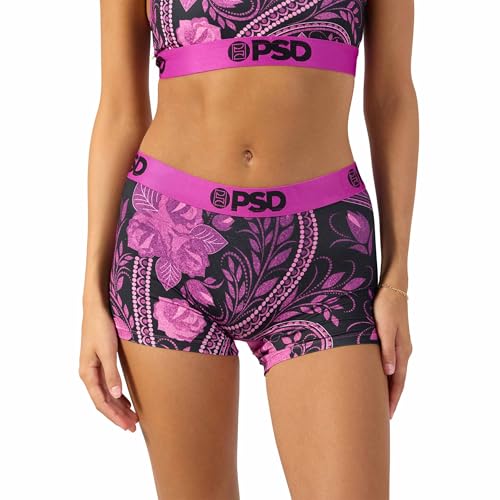 PSD Women's Basic Solid Boy Shorts - Full Coverage Women's Underwear - Comfortable Stretch Panties for Women2