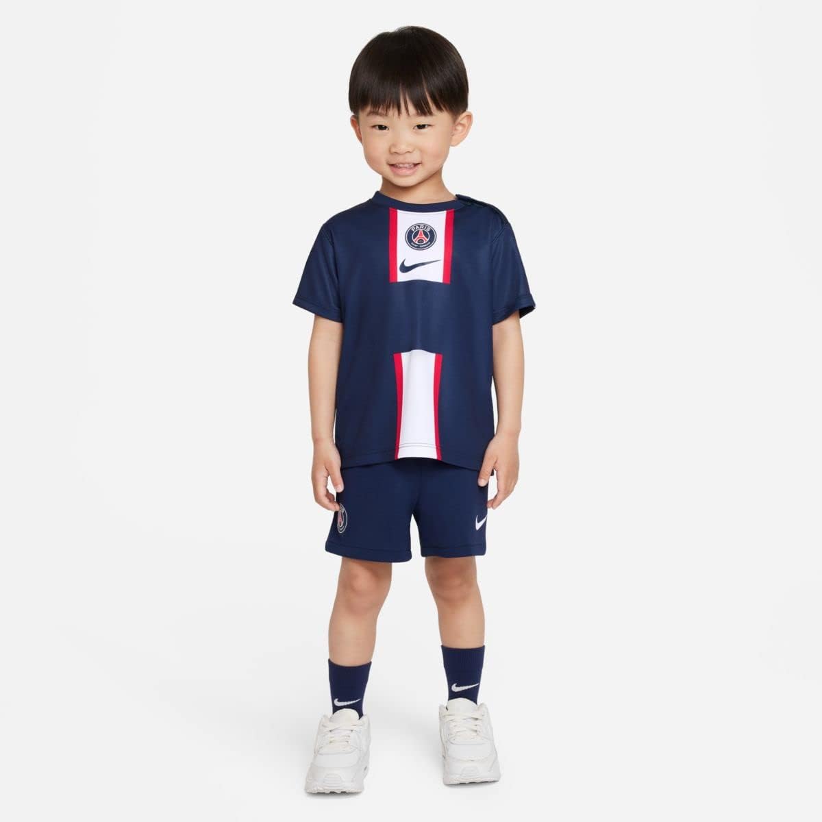 Paris Saint-Germain FC DJ7917 Season 2022/23 Official Baby Set Men's Midnight Navy/White/Midnight Navy 12-18 - Image 2