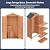 BELLEZE Outdoor Storage Shed with 4 Removeable Shelves, Wooden Garden Shed Lockable Tool Cabinet with Waterproof Roof, Outside Tall Tool Shed for Patio Backyard Lawn Yard - Wood