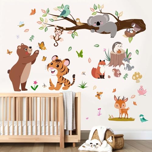 Forest Animals Wall Decals para niños