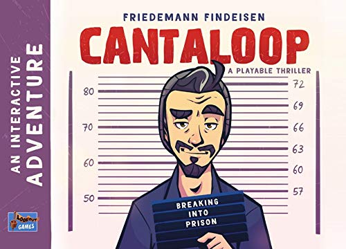 Cantaloop Breaking Into Prison (Book 1)| Interactive Adventure Game | Puzzle Game | Fun Game for Teens and Adults | Ages 13 and Up | 1 Player | Average Playtime 5 Hours | Made Games