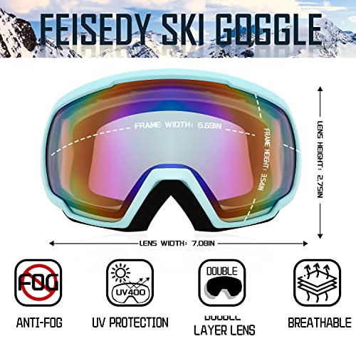 Lunettes de ski et snowboard OTG FEISEDY B2960 mixtes - 5
