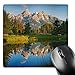 Price comparison product image 3dRose mp_189603_1 8" x 8" USA Wyoming Grand Teton National Park. Mouse Pad