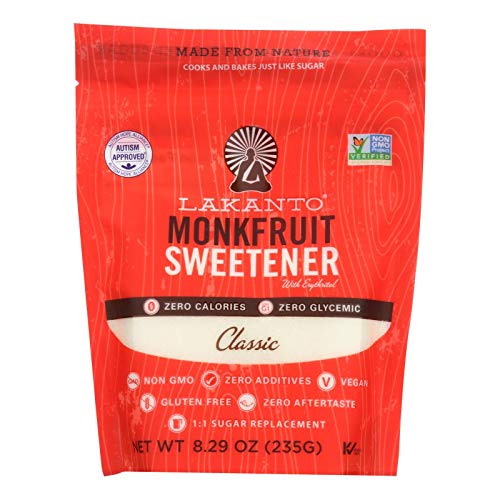 Lakanto Sugar Free Classic Monkfruit Sweetener, 8.29 Ounce - 8 per case.8 image 4