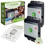 ISOTRONIC Mouse Repellent/Rat Repellent with Ultrasound, Test Winner Electronic Pest Repeller for Home, Basement, Garden, Mice and Rats Repel Without Chemicals and Mouse Trap, 2 pieces