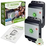 ISOTRONIC Mouse Repellent/Rat Repellent with Ultrasound, Test Winner Electronic Pest Repeller for Home, Basement, Garden, Mice and Rats Repel Without Chemicals and Mouse Trap, 2 pieces