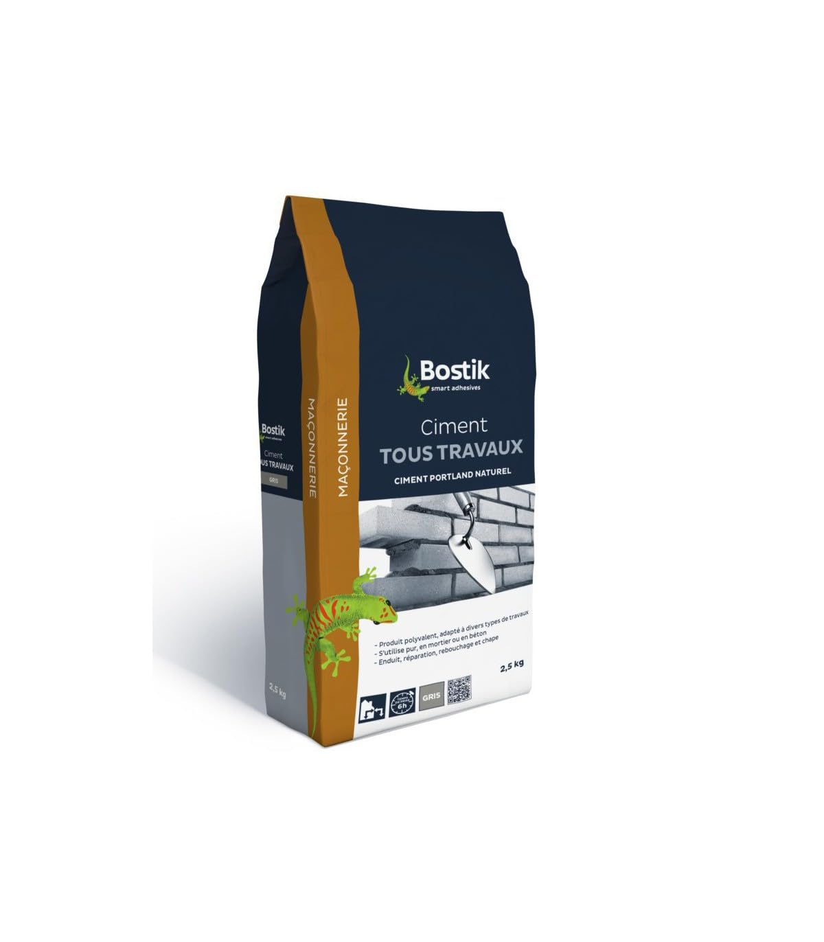 Ciment Blanc Tous Travaux 10 kg Bostik