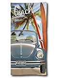 vw t3 oldtimer versicherung ⭐ DAS PERFEKTE GESCHENK: Das große und schnelltrocknende Strandhandtuch ist die ideale Geschenkidee für deinen Mann/ Frau, Bruder/Schwester, Freund, Opa, Onkel oder Sohn - ein Must Have für jeden Oldtimer oder Käfer-Fan