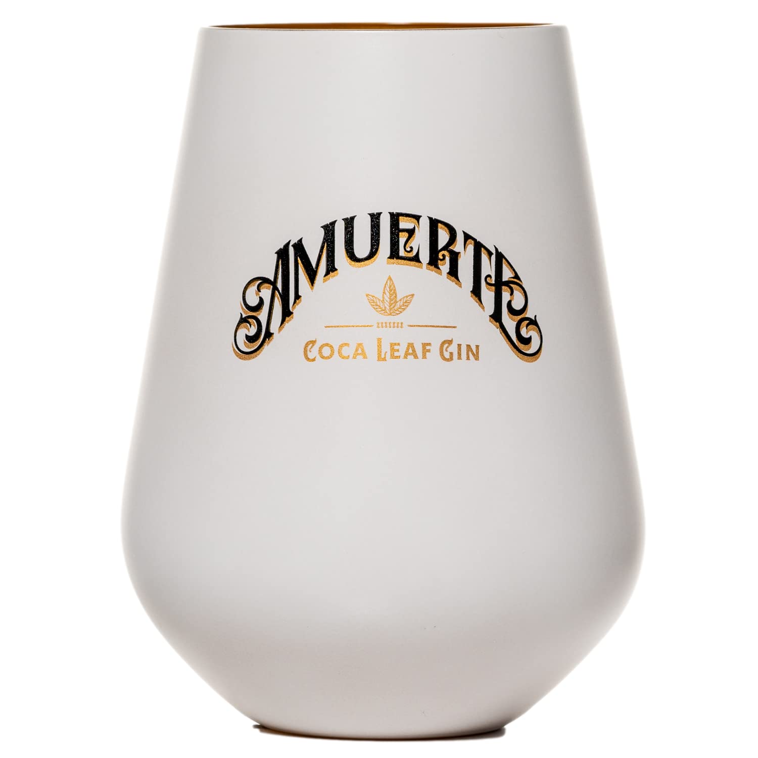 Amuerte Coca Leaf Gin Weiß Geschenkbox mit Gläsern
