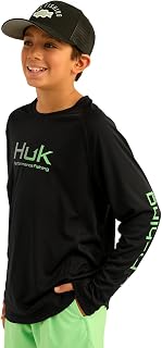 Pursuit Graphic Long Sleeve Shirt, Fishing Shirt For Kids Pursuit Graphic - Camiseta de Manga Larga para niños Uni Niños