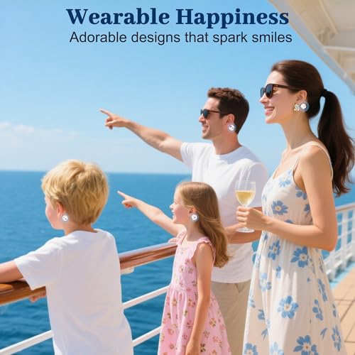 Image of 30ct Motion Sickness Patches Non Drowsy, Sea Sickness Patch for Cruise Travel Essentials, Waterproof Patches Behind Ear, Custom Planet Pattern, Long Last 72H