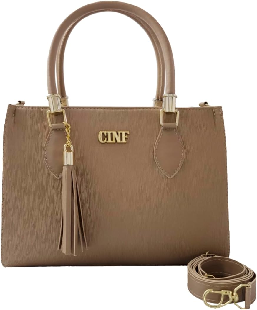 Bolsa Feminina De Ombro Alça De Mão E Transversal De Lado