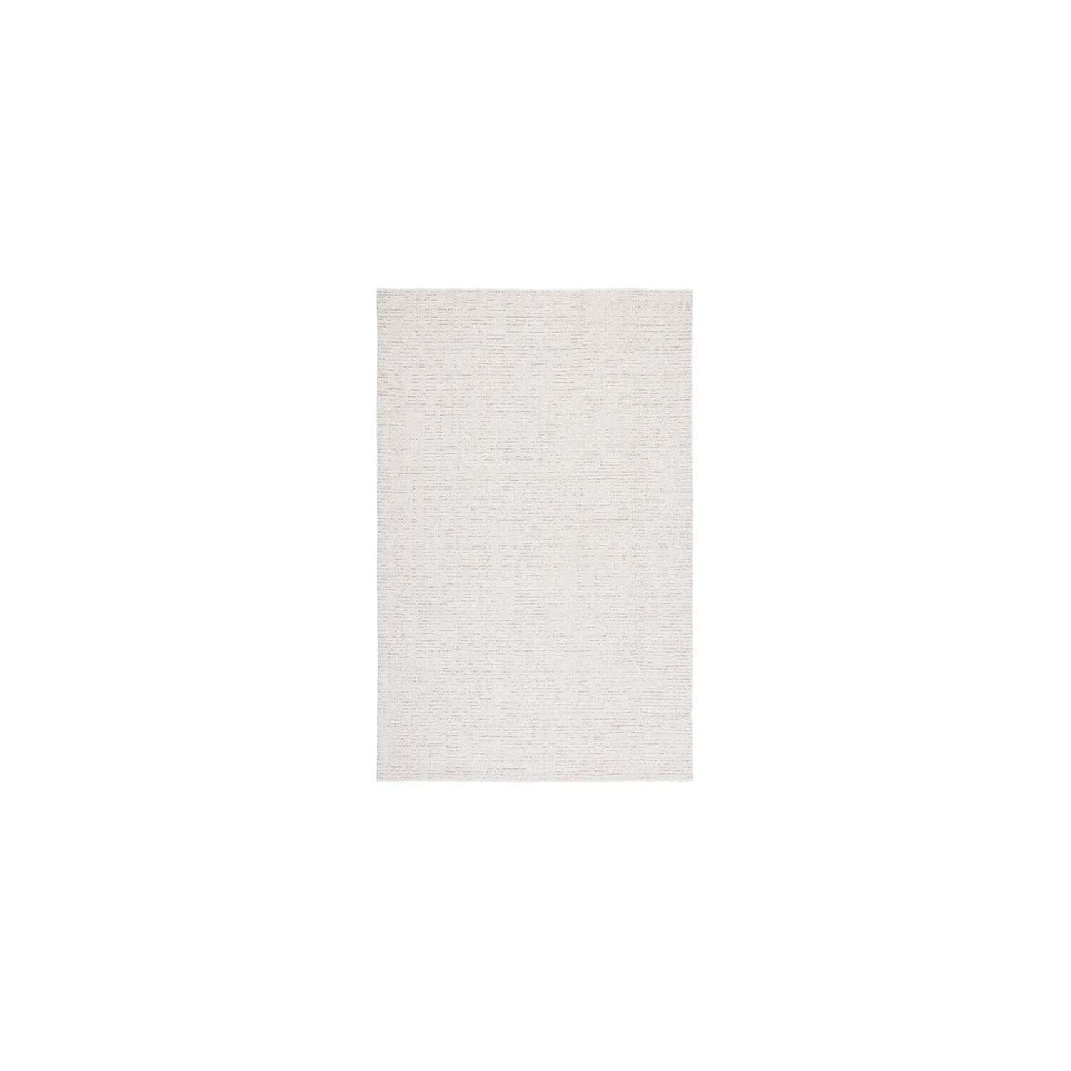 Safavieh Abstract Collection X-Large Area Rug - 11' x 15', Ivory & Beige, Handmade Wool, Ideal for High Traffic Areas in Living Room, Bedroom (ABT468E)