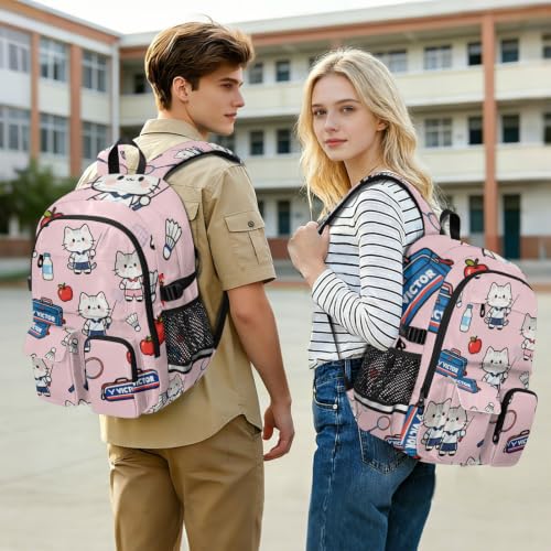 Mochilas grandes de gato de bádminton para llevar todo al trabajo sin falta de espacio 7