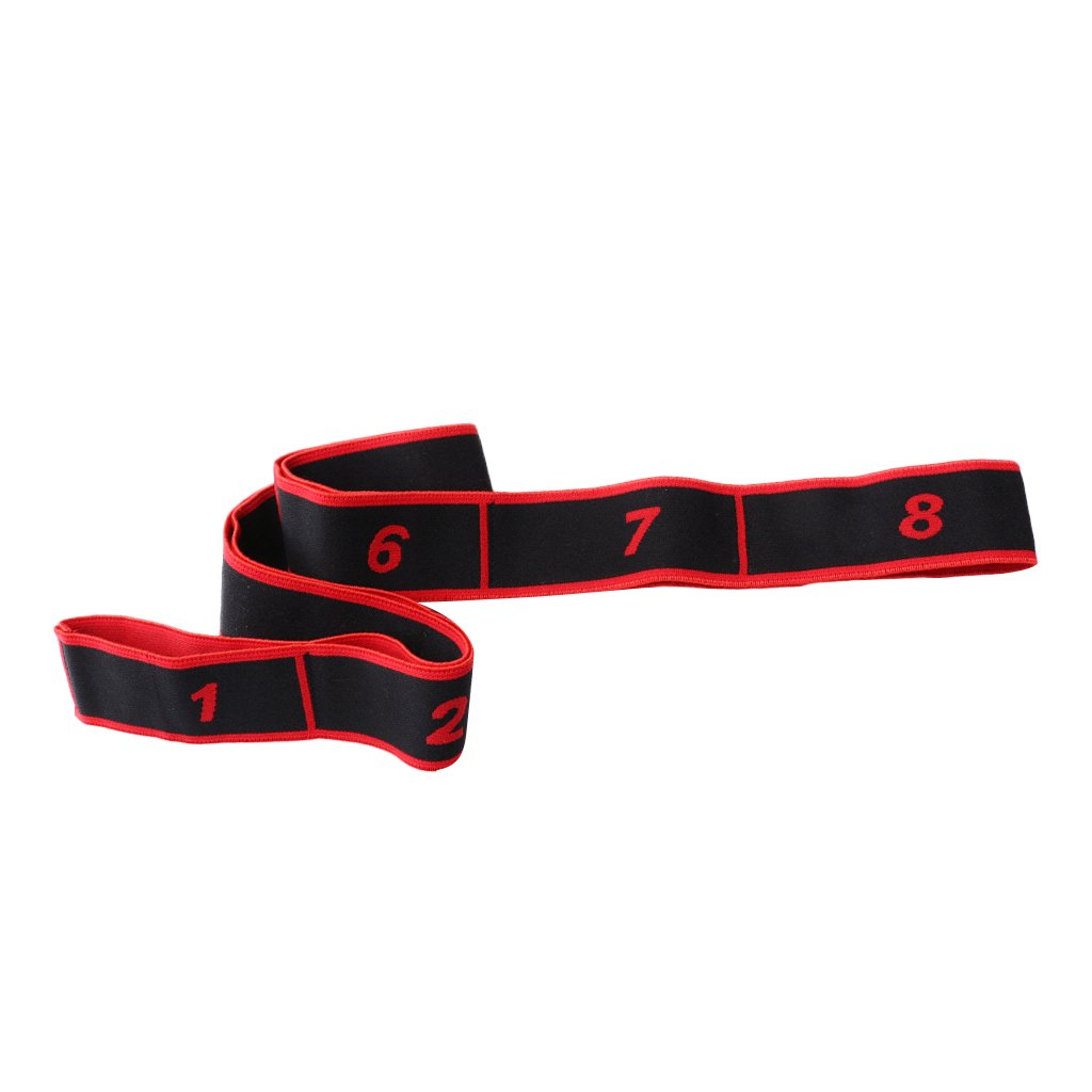 Segolike Flexibility Yoga Belt with 8 Loops, Dance Training Strap for Adults Dancer - red, 90x4cm (B06XGBCJ6M) Amazon Price History, Amazon Price Tracker