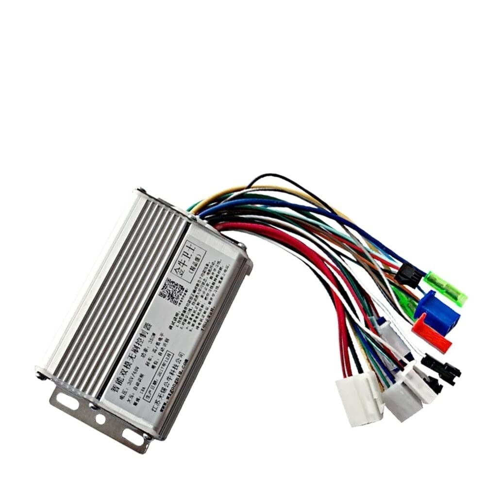 Controleur Trottinette Electrique 36V/48V 600W/800W 18A contrôleur de Scooter électrique Moteur à Courant continu sans Brosse Pilote Vitesse for Accessoires vélo