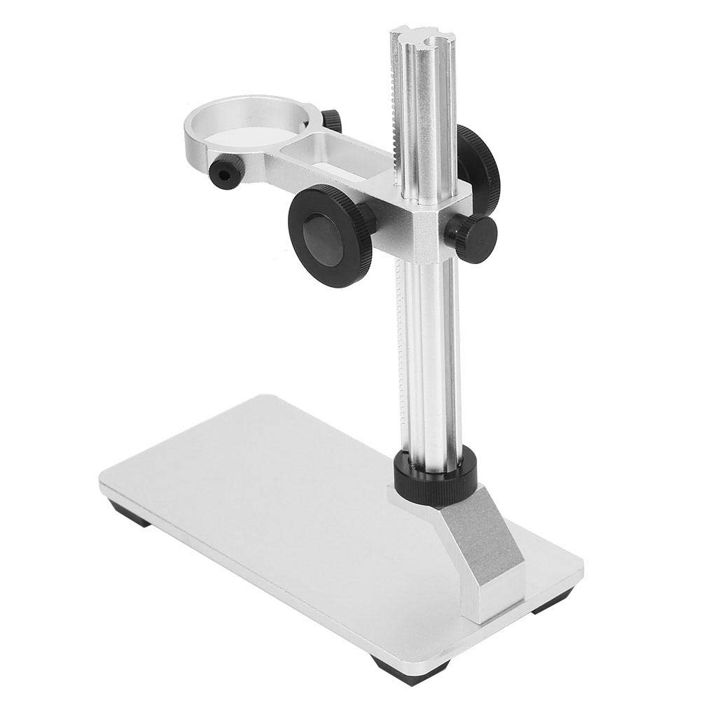 Uchwyt statywu mikroskopu, stop aluminium Uchwyt mikroskopu USB Uchwyt statywu mikroskopu cyfrowego, uchwyt mikroskopu cyfrowego