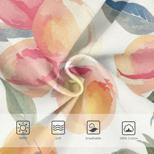 KLL Watercolor Peaches Toddler Boys Pure Cotton Underwear Cute Children Undies3