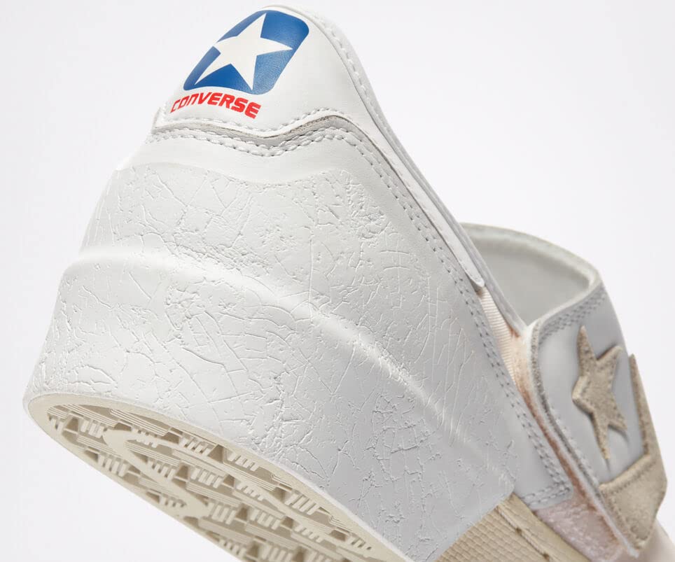 Converse Women's Pro Leather Slip White/Parchment (us_Footwear_Size_System, Adult, Women, Numeric, Medium, Numeric_7)2