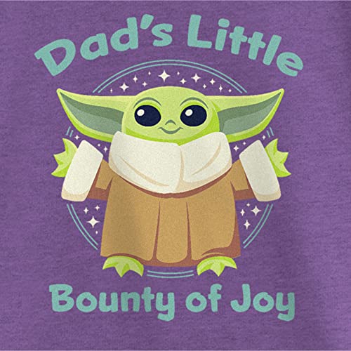 The Mandalorian Girl's Star Wars Grogu Dad's Little Bounty of Joy T-Shirt2