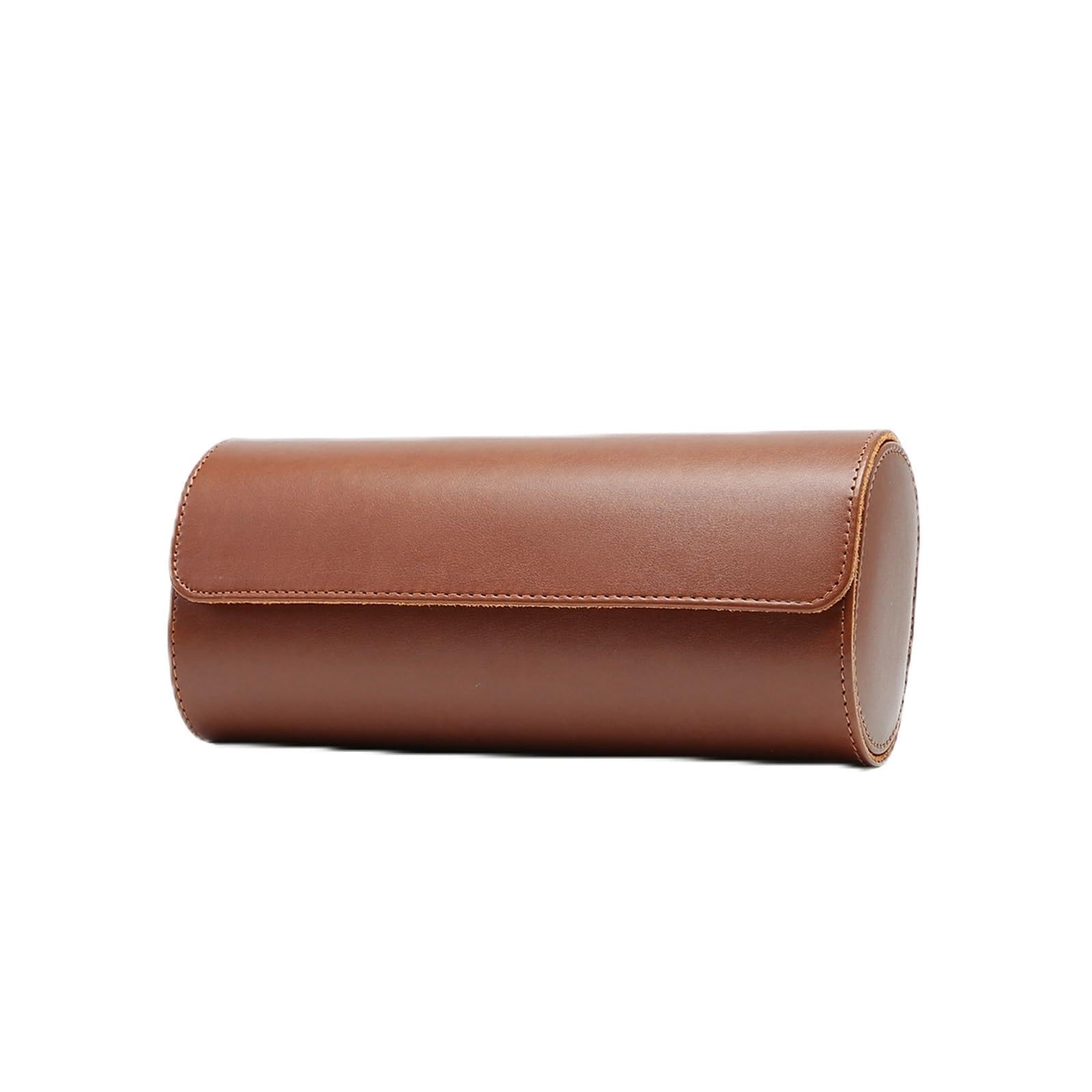 Scatola for Rotoli Di Orologi Da 2 Pezzi Per Orologi | Organizzatori di archiviazione for display in pelle moda borsa nera marrone blu da 1/2/3 slot