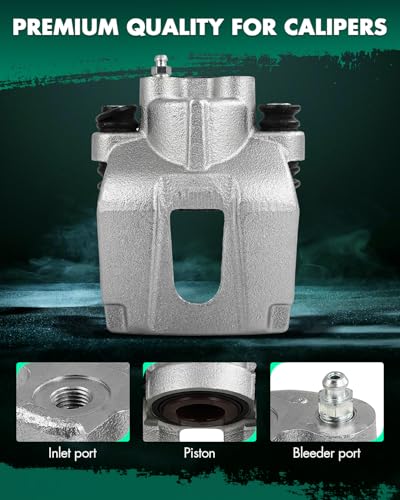 Image of SCITOO 184999 Rear Right Disc Brake Caliper Assembly w /Bracket For Jeep For Commander 2006-2010,For Jeep For Grand Cherokee 2005-2010