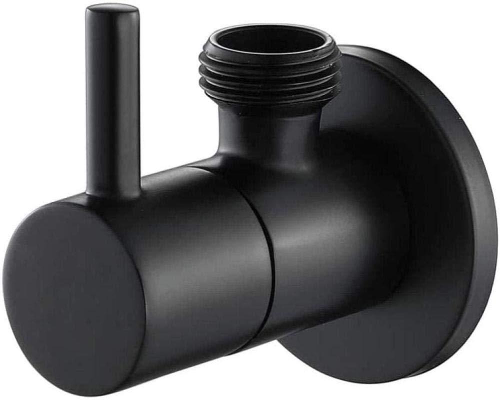 Yiffshunl Outside Tap Faucet G1/2 Brass Black European Kitchen Bathroom  Faucet Hot and Cold Water Stop Valve Water Heater Inlet Water Valve Garden  Tap Outdoor Faucet : Amazon.co.uk: DIY u0026 Tools