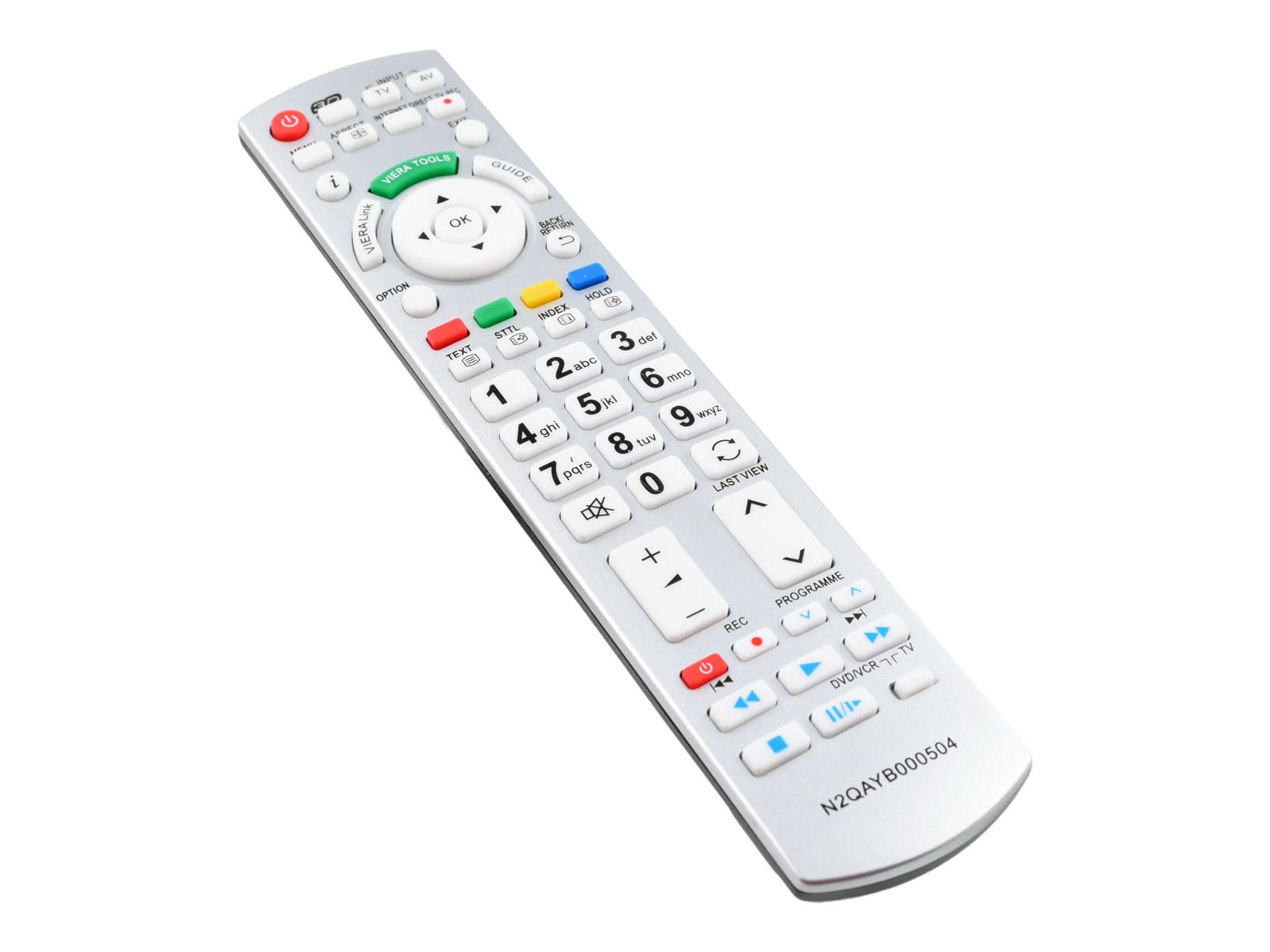 Telecomando Universale Panasonic N2QAYC000084 Nuovo Telecomando Di Ricambio Adatto Per Panasonic TV Soundbar Home Theater Sistema Audio SC-HTB65 SA-HTB65 Telecomando Leggero