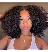 Wiggins Wig Ready And Go Glueless Wigs Human Hair Pre Plucked Pre Cut Curly Human Hair Wig 4x7 La...