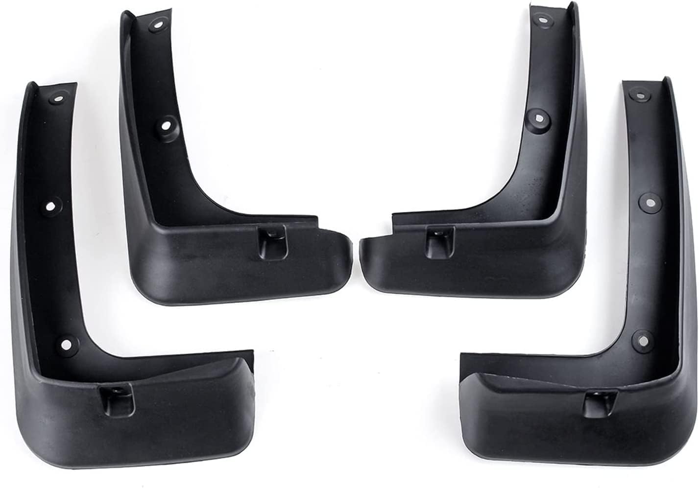 Nysldsco Normal 4Pcs Premium Mud Flaps For Hyundai Santa Fe Ix45 2013-2018 Front And Rear Splash Guards Durable Mudguards Protection Against Road Debris