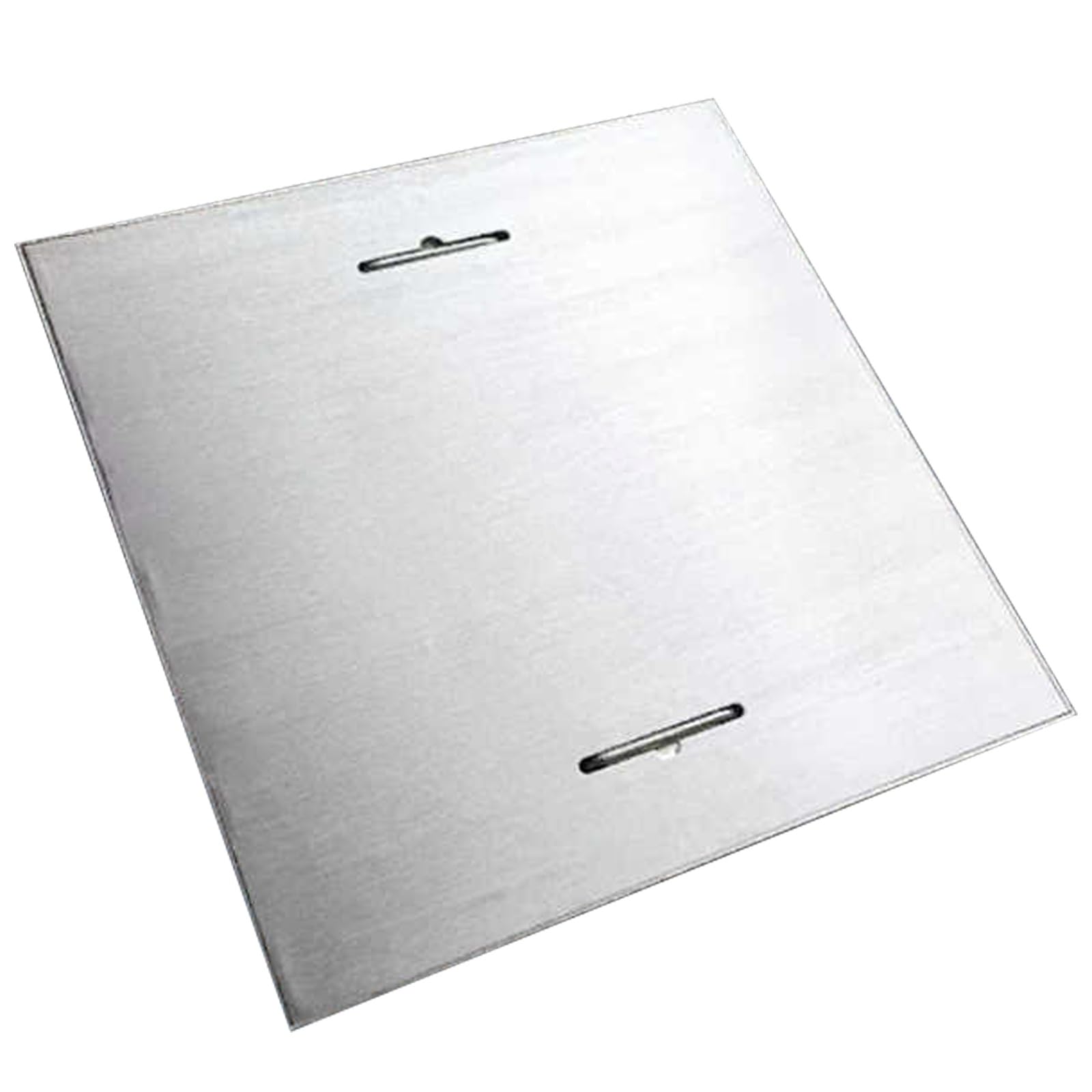 Chowany uchwyt Pokrywa włazu ze stali nierdzewnej Pokrywa brukowa 50 x 50 x 3 cm do podjazdów i chodników Wytrzymałe rozwiązanie drenażowe Bezpieczeństwo na zewnątrz Dostęp