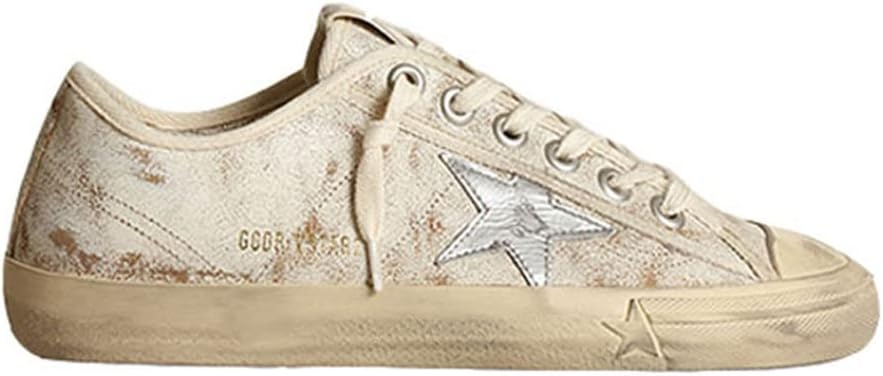 Golden Goose Women's Fashion Sneakers Soft Comfortable Non-slip Leather Trainers Walking Sport Shoes