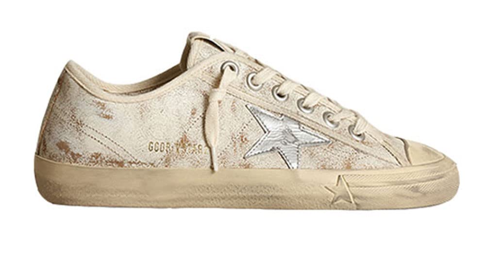 VONKIE Golden Goose Women's Fashion Sneakers Soft Comfortable Non-slip Leather Trainers Walking Sport Shoes