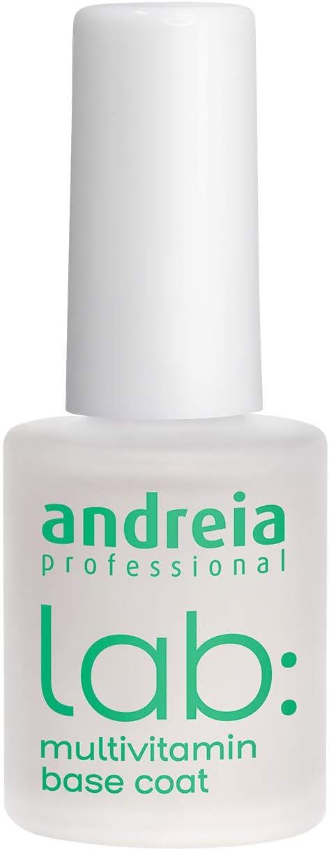 Andreia Professional Multivitamin Base Coat – LAB Nail Care Treatments for Preventing breakage, chipping or splitting