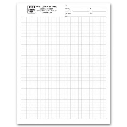 Engineering Graph Paper Printable Graph Paper Vector Illustration Stock