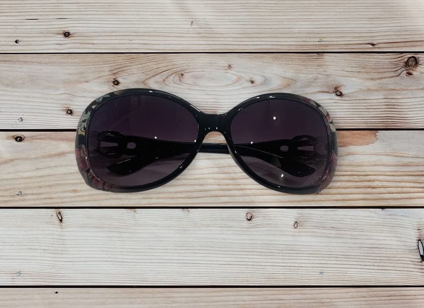 Image of UV400 Protected Oversized Sunglasses for Women | Large Size Retro Square Sun Glasses | Pack of 1 Stylish Shades Eyewear for Girls (6 Options Available)