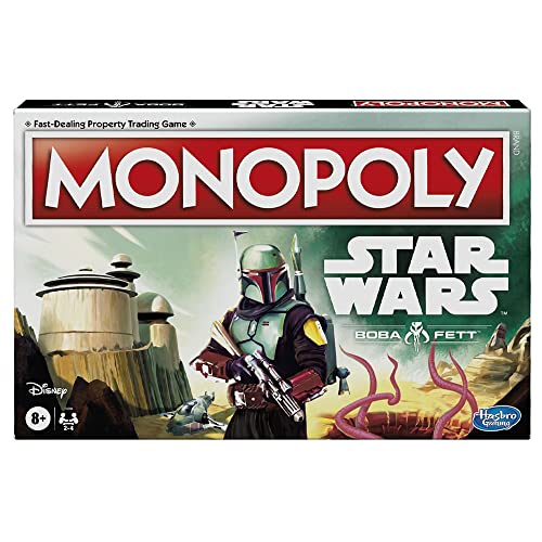 Hasbro Monopoly: Star Wars Boba Fett Edition Brettspiel für Kinder ab 8 Jahren ENGLISCHE Version – Bild 3