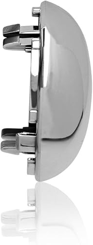 Miniatura 3 de BASIKER Pomo de palanca de cambios F150 Tapa cromada para Ford F-150 2004 2005 2006 patente pendiente con clips más fuertes - Instalación en