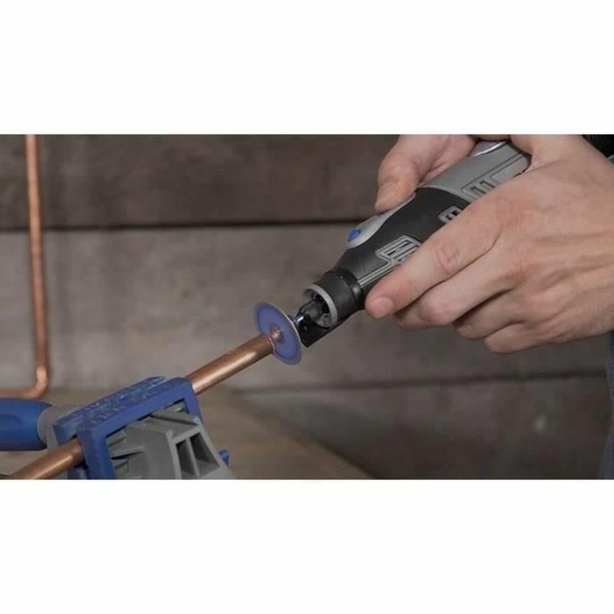 Dremel MAX Wytrzymała tarcza tnąca do metalu (SC456DM) – tarcza tnąca do metalu systemem EZ SpeedClic, 38 mm, maksymalna żywotność