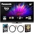 Panasonic TV-55Z95BP Z95BP Series 55 inch LED 4K Ultra HD Smart Fire TV Bundle with 2X 6FT Universal 4K HDMI Cable, Theater Essentials and CPS Exclusive 26 Month Protection Pack BEACH-CPS-26M3000ATV