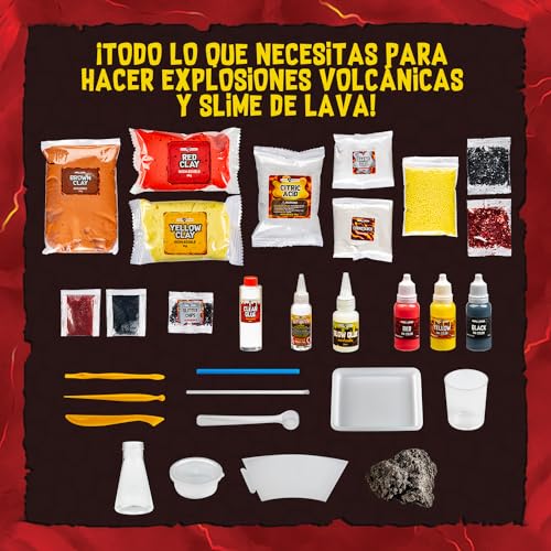 Original Stationery Kit de Slime Ciencia con Lava, Kits Científicos y Divertidos para Niños de 8 Años para Crear Volcanes de Slime de Juguete y Experimentos de Ciencias para Niños - imagen 9