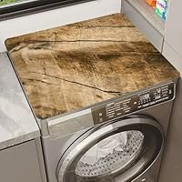 Treer Beschermer voor wasmachine en droger, wasprint, wasmachine- en drogerhoezen, beschermer, wasmachinehoes absorberend drogen, diatomeeënaarde mat voor keuken (50 x 50 cm, kleding 1