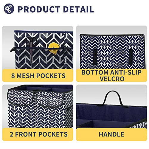 Trunk Organizer, Foldable Car Storage Bag Portable Insulation Cooler Bag & Orionstar Car Trunk Organizer, Collapsible Cargo Storage Tote Bag With Anti-Slip Velcro #TOP6