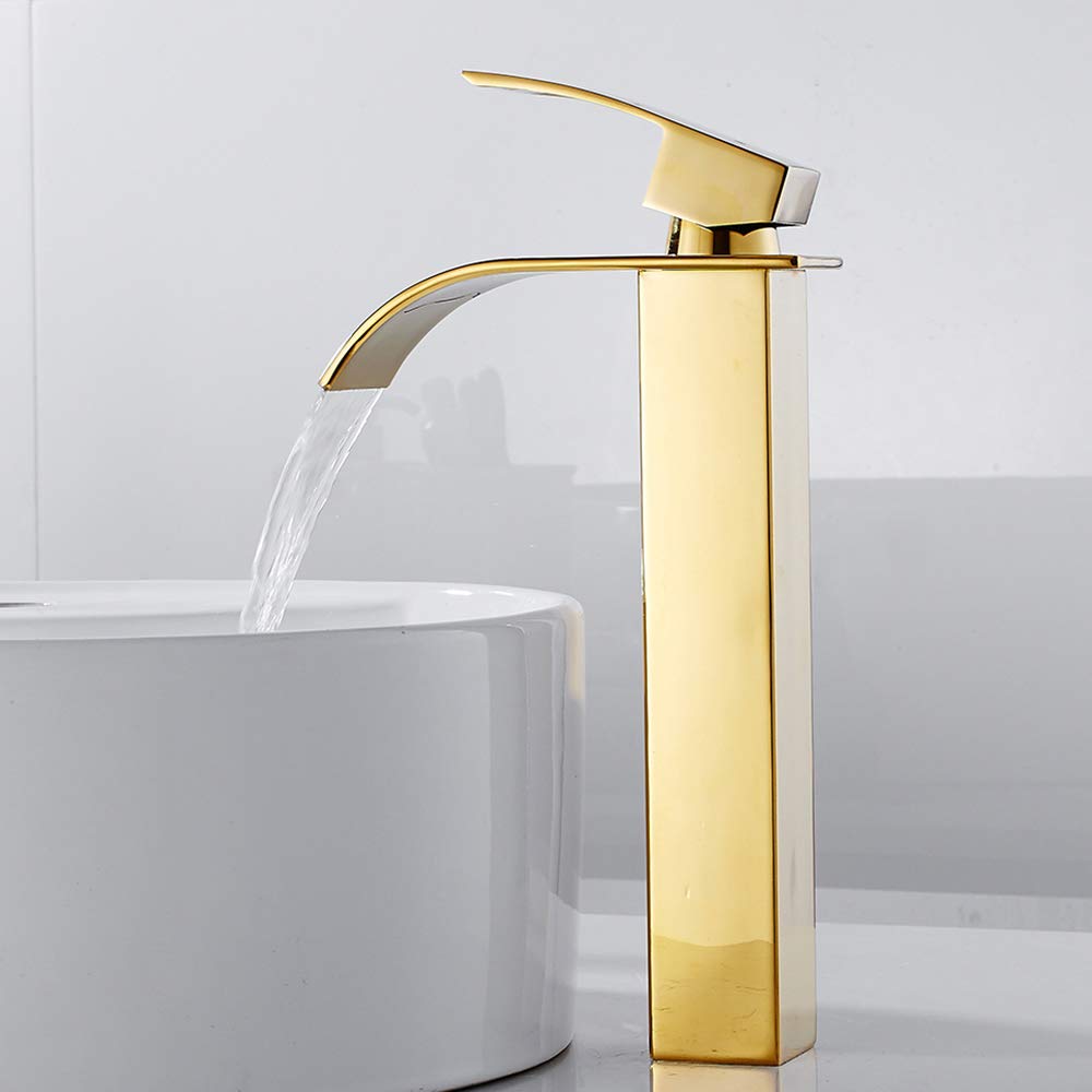 Robinet de salle de bain anti rust & wear LWX mélangeur or de haute qualité