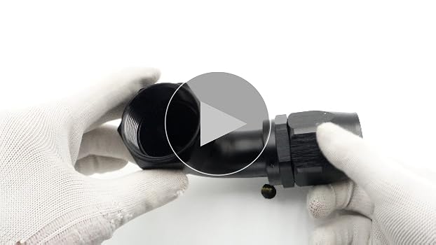 Amazon.com: AC PERFORMANCE -10 AN 90 Degree Swivel Hose End